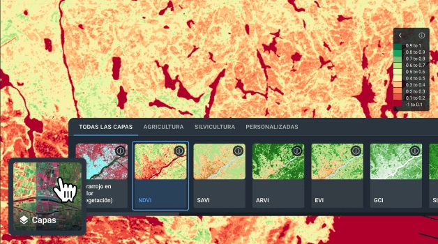 análisis de imágenes de Landsat 7 con diferentes combinaciones de bandas