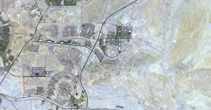desarrollo de la ciudad de El Cairo captado en 2025