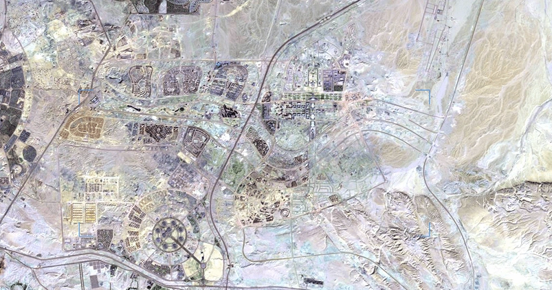 Cairo city on Landsat 9 image in 2021