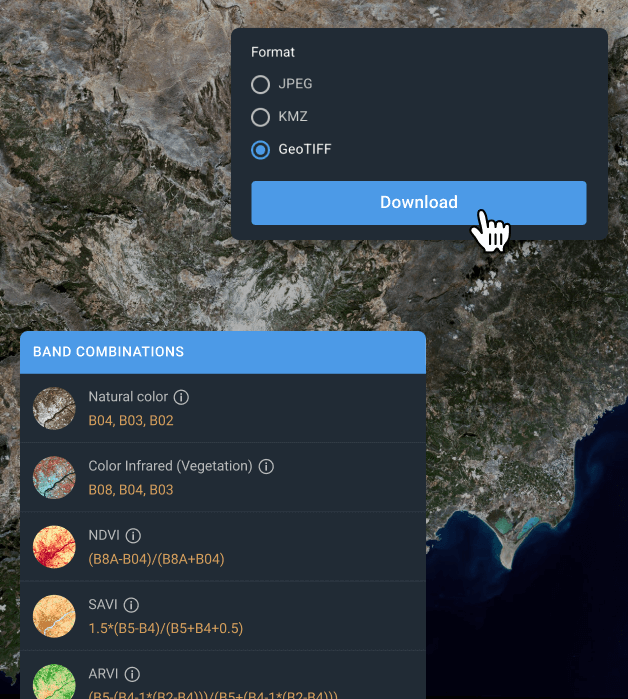 downloading Landsat 9 data