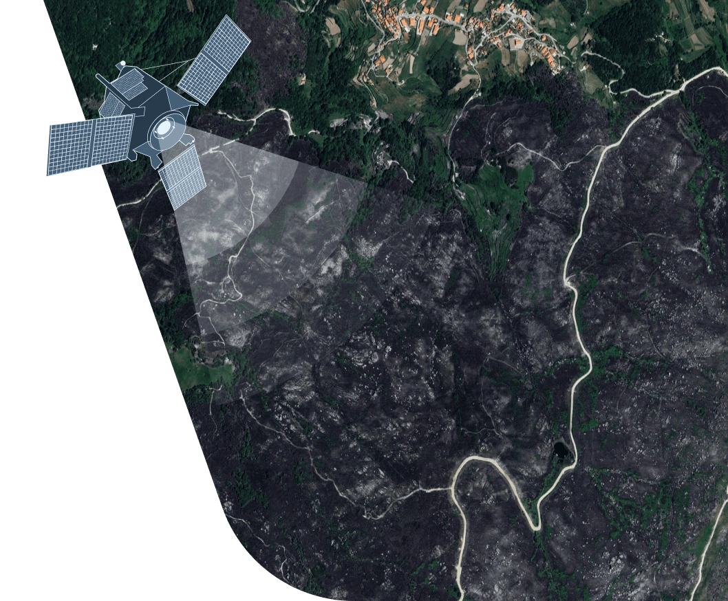 forest fire detection using satellite images