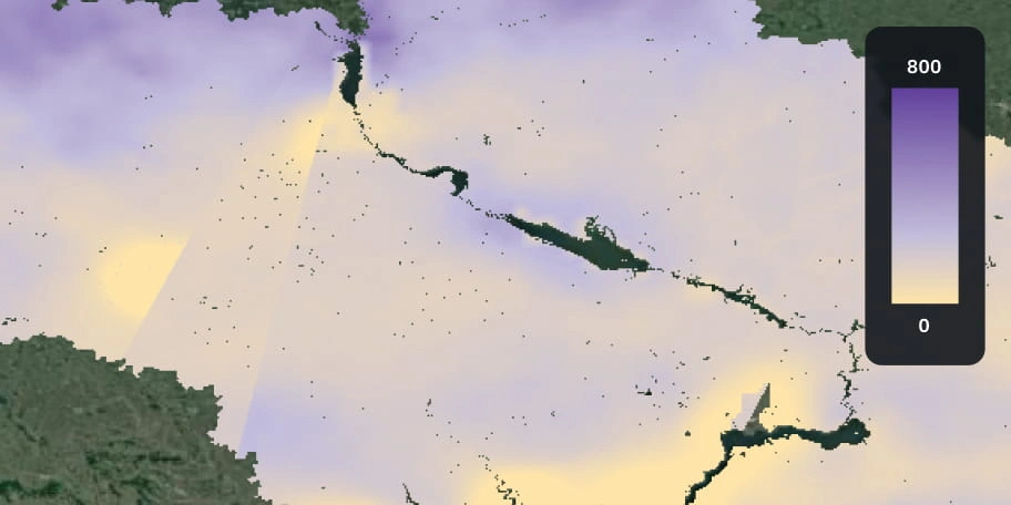 region-level analysis of soil moisture content