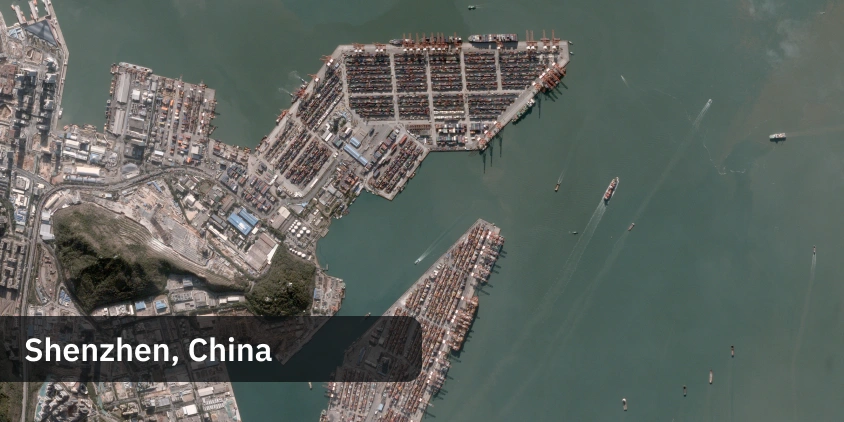 a satellite image made by a Gen-2 satellite