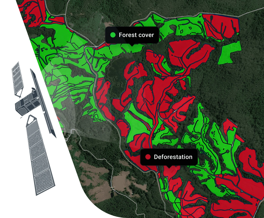 forest management solutions by EOS Data Analytics