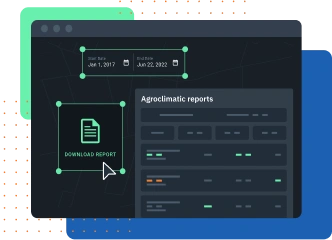 Agroclimatic reports solution