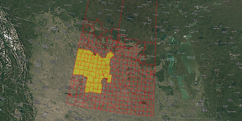 analyzed Rural Municipalities in Saskatchewan