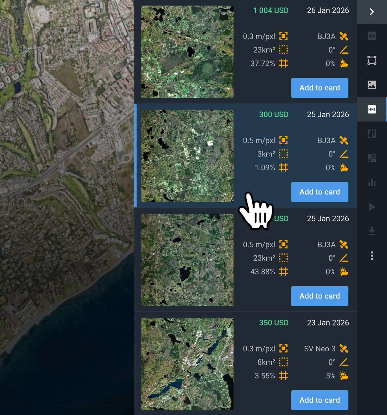 picking the most relevant superview neo-1 scene