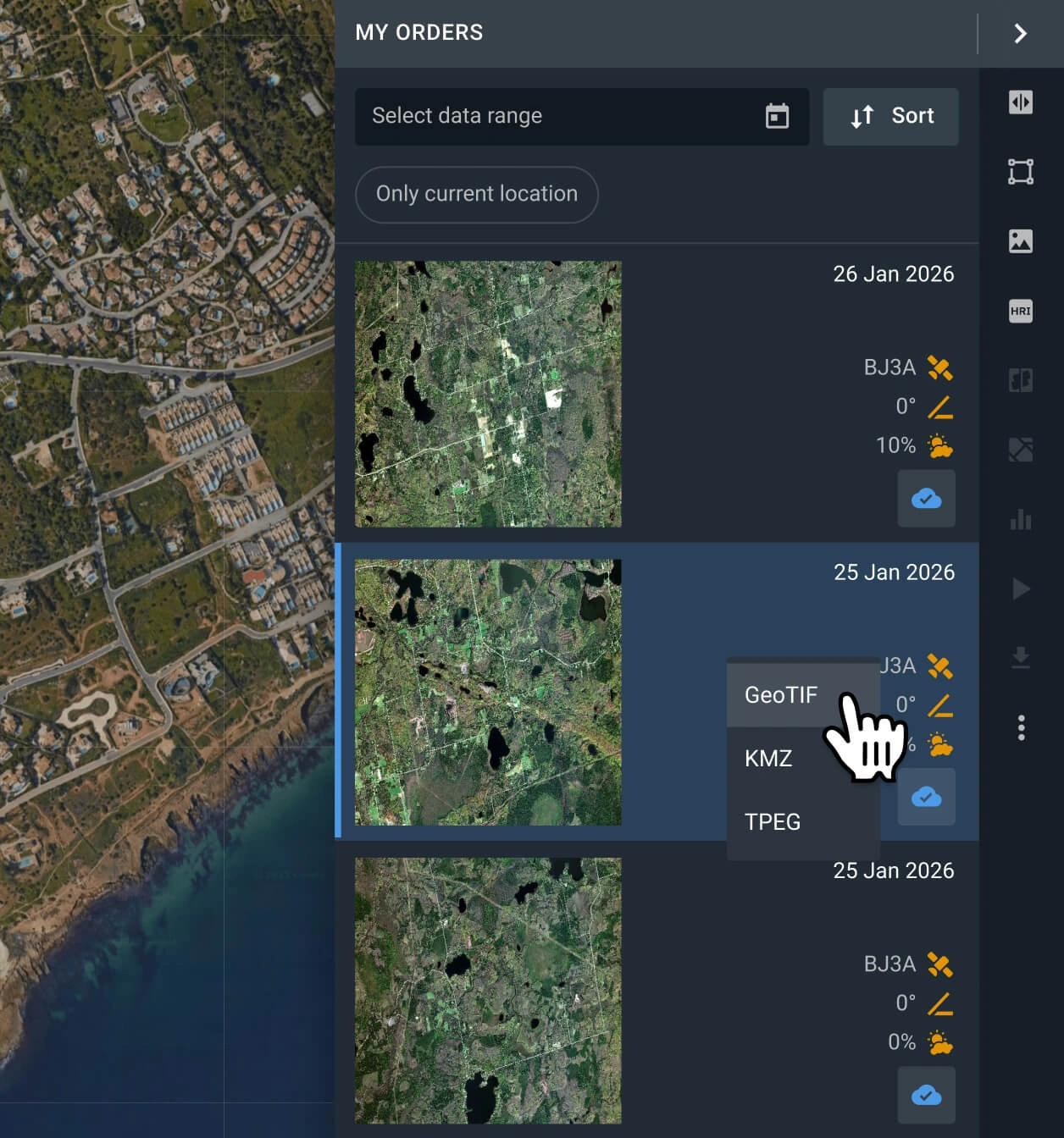 analysis and export of superview neo-1 data