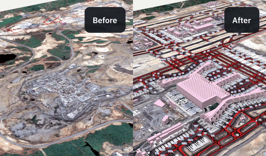 ML-driven change detection in oil, gas, and mining assets