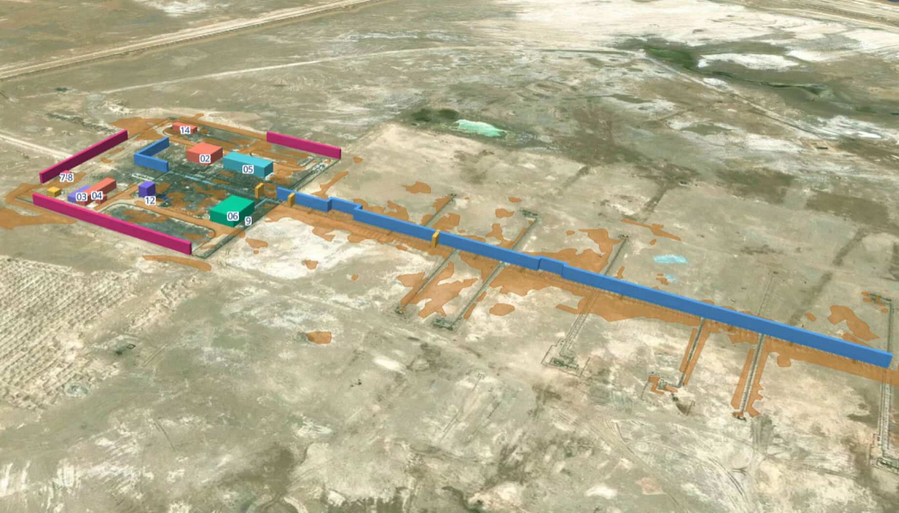 будівельний майданчик до виявлення змін