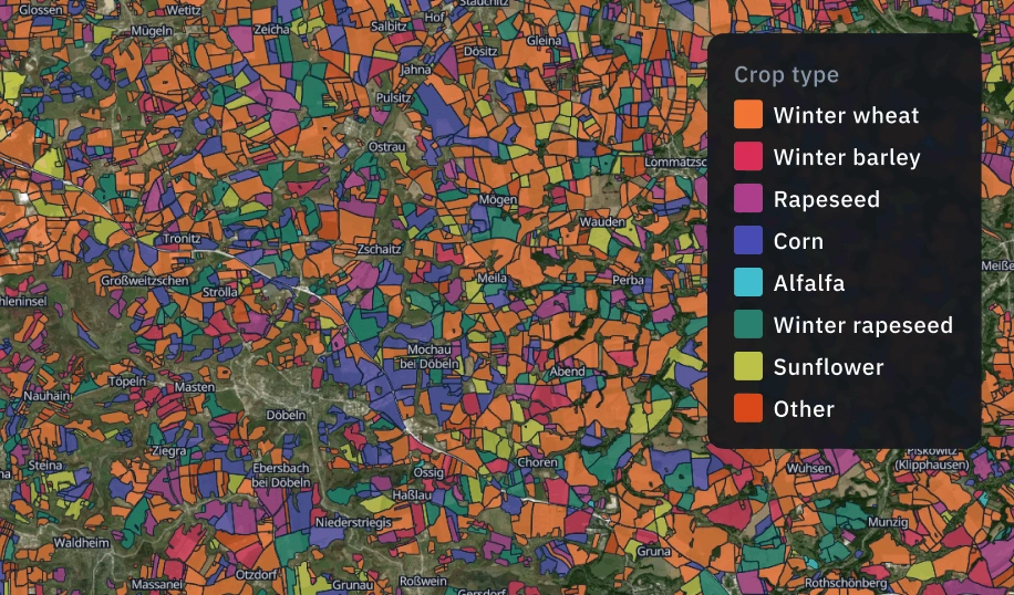 scalable AI/ML-powered crop classification