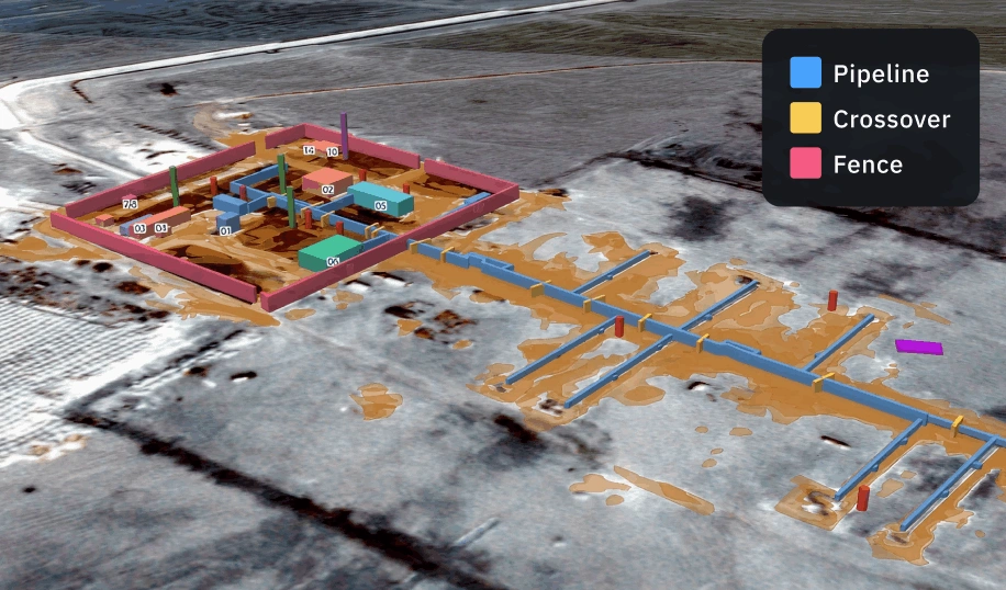 monitoring oil, gas, and mining infrastructure from space