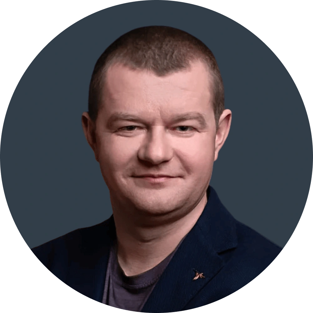 Доктор Макс Поляков, Засновник і Голова в EOS Data Analytics