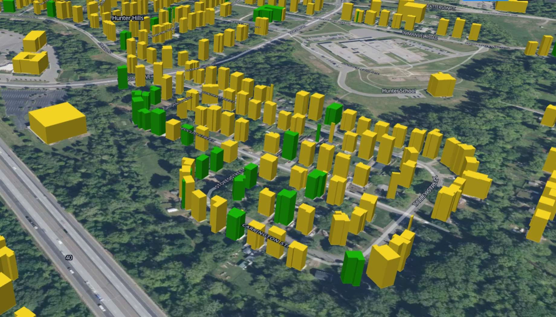 seguimiento de las tareas de construcción en curso y de posibles problemas con EOS RayVision