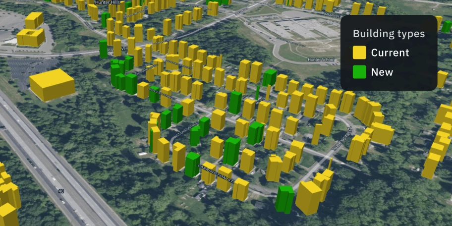 seguimiento del progreso de la construcción por satélite