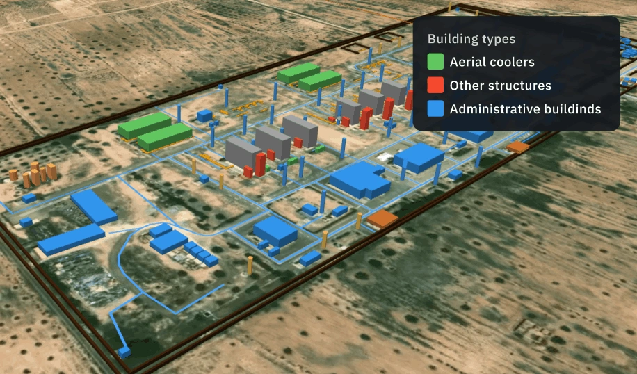EOS RayVision solution for fuel storage and pipeline analysis