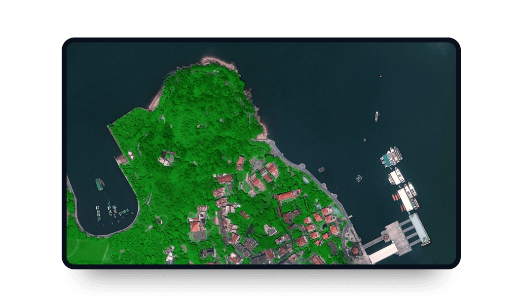 gaofen 1 satellite imagery