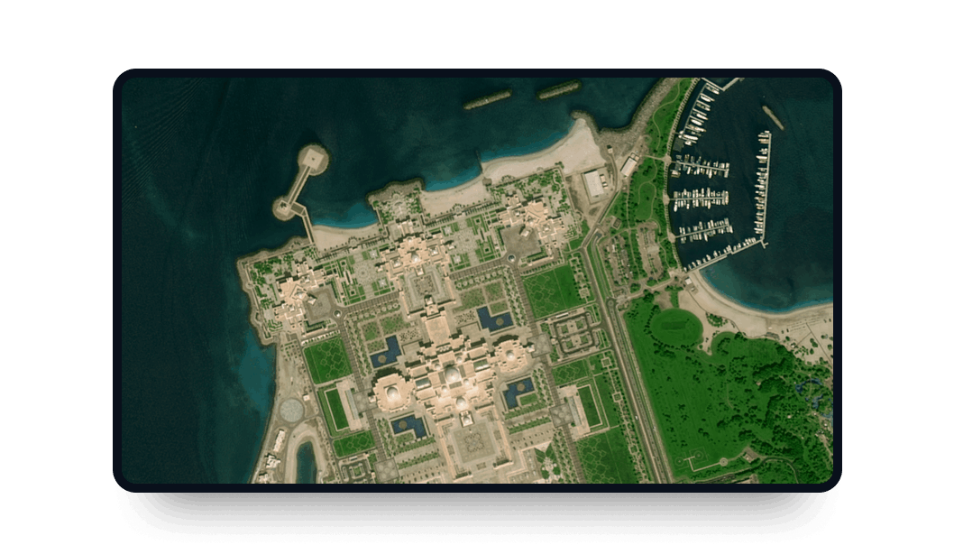 Gaofen 6 satellite image