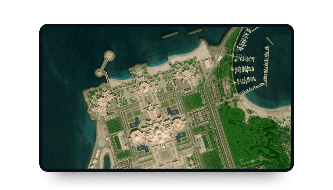 Gaofen 6 satellite image