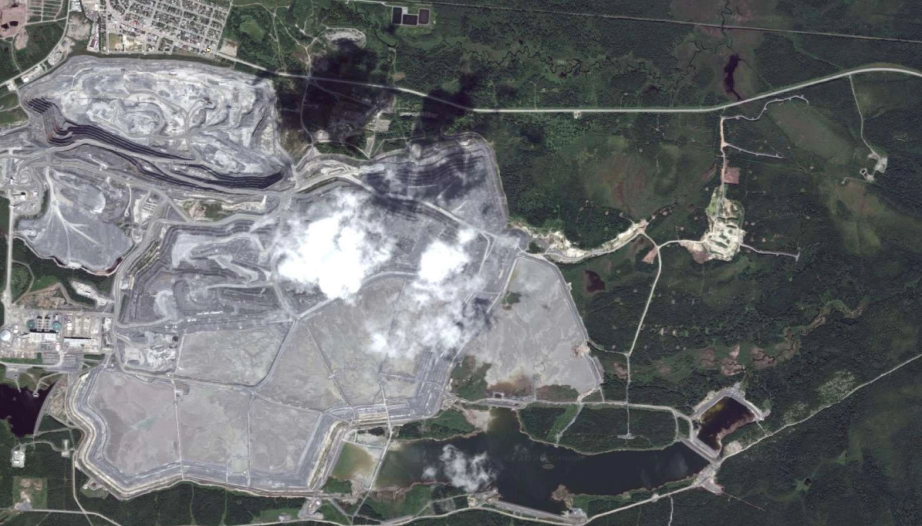 Rastreamento da crescente área ocupada por operações de mineração com EOS RayVision