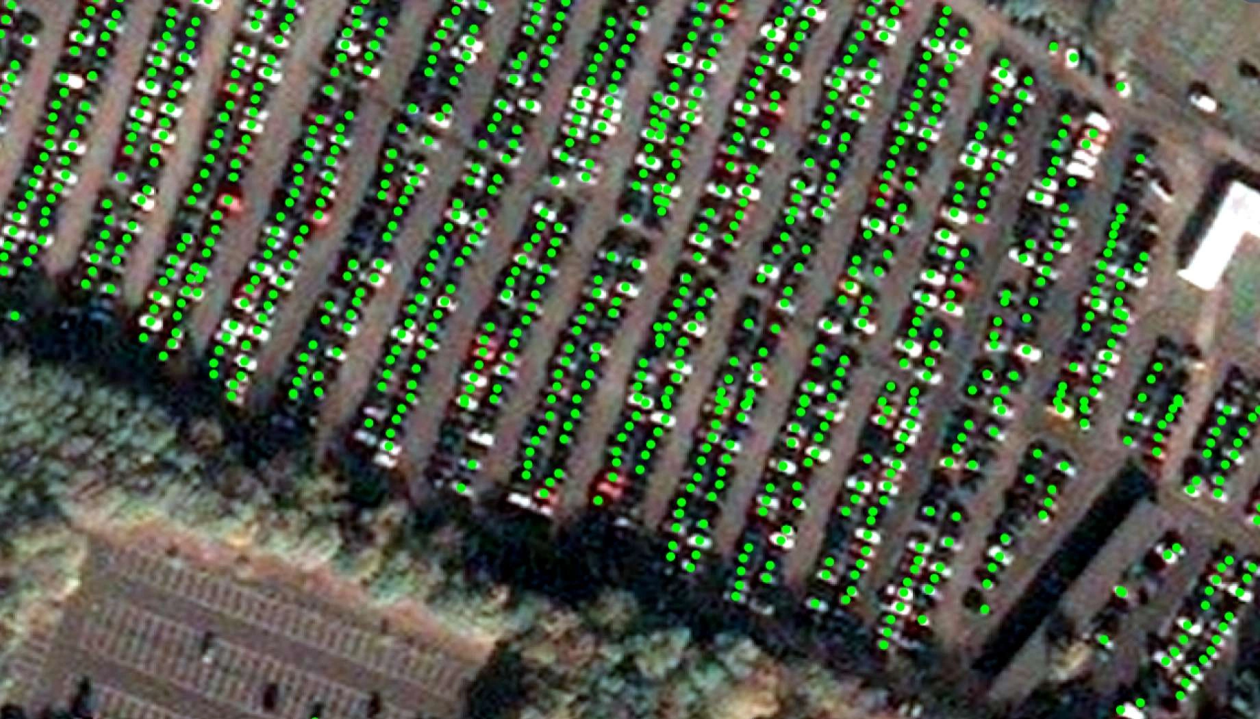 detección de maquinaria basada en aprendizaje automático con EOS RayVision