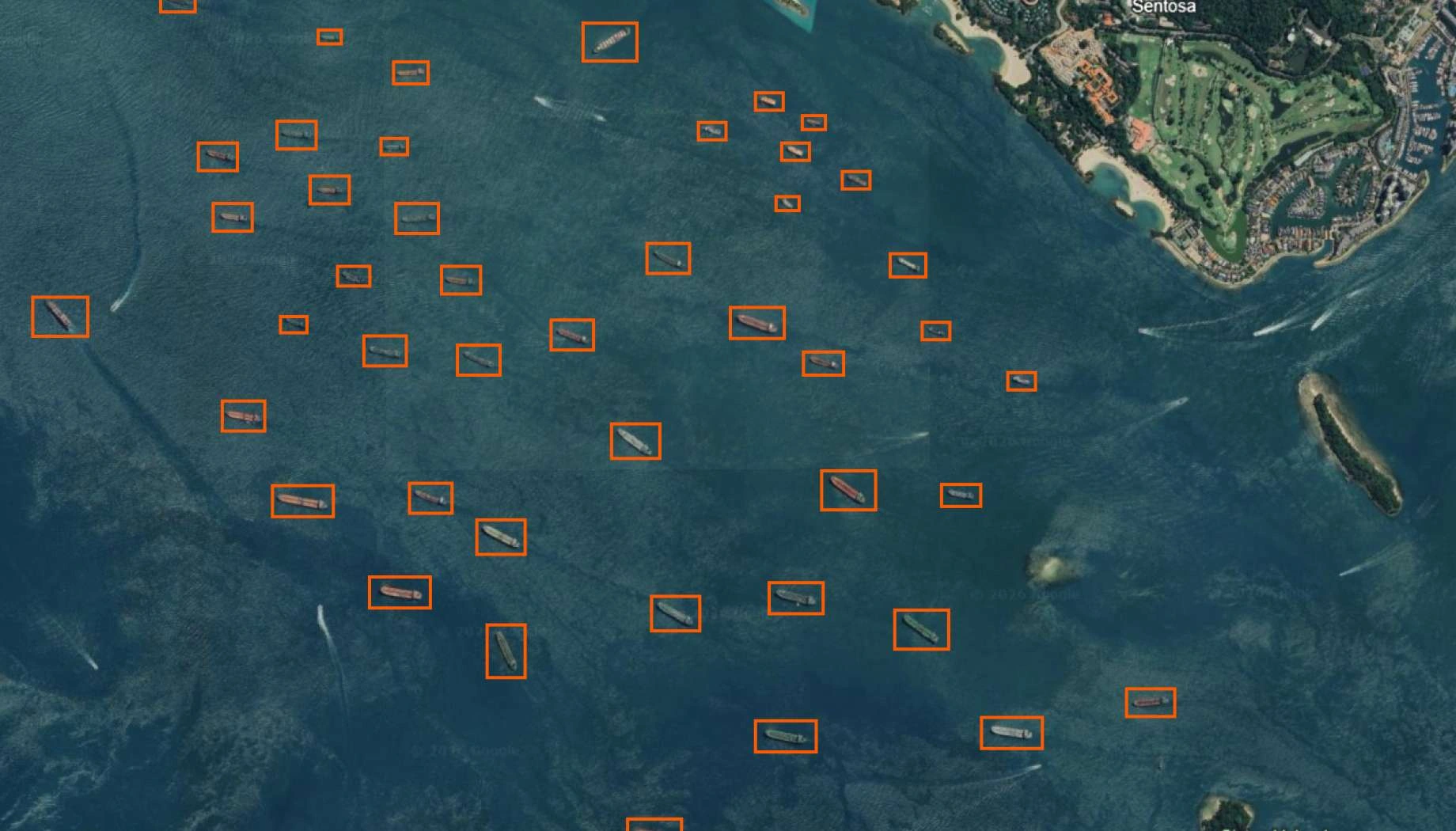 monitoramento da atividade de embarcações com base em SAR pelo EOS RayVision