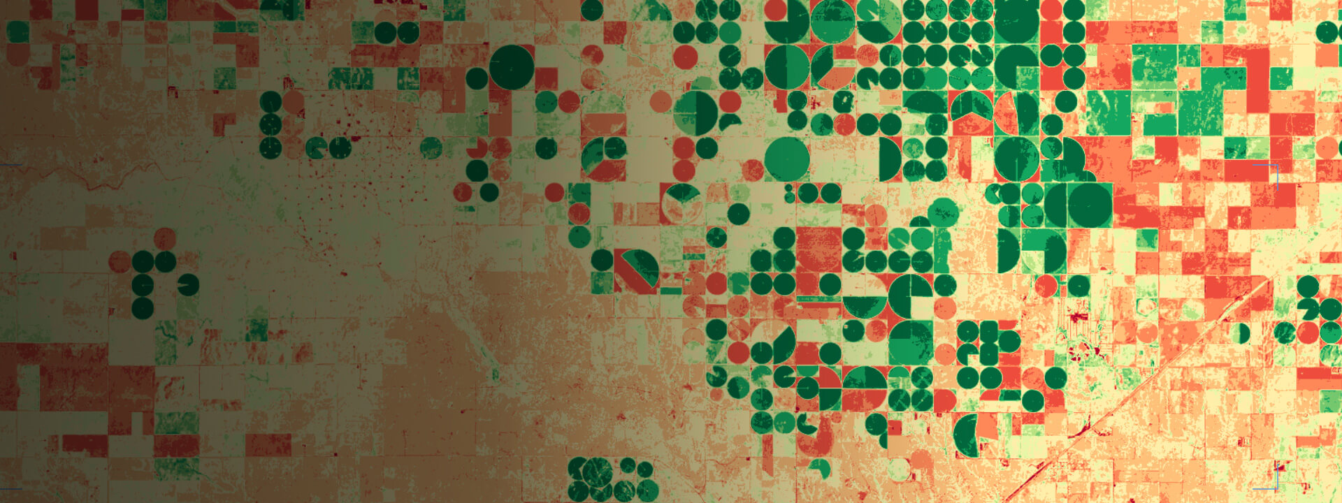 спутниковый снимок горного ландшафта в реальном времени в LandViewer
