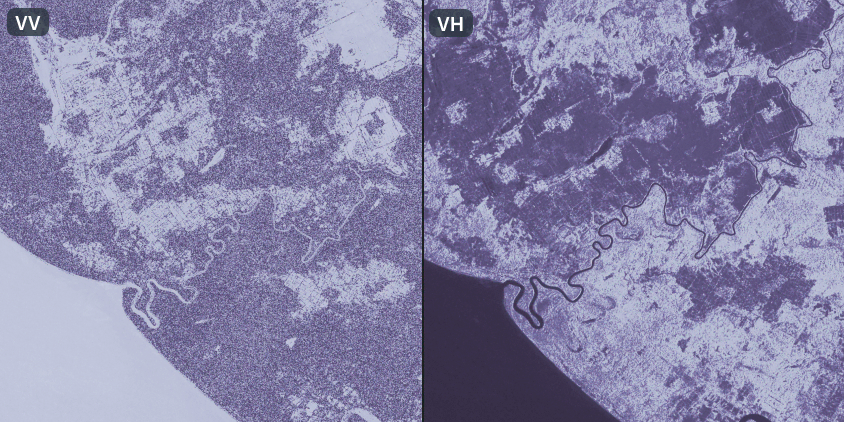 visualization of Min and Max for rice fields