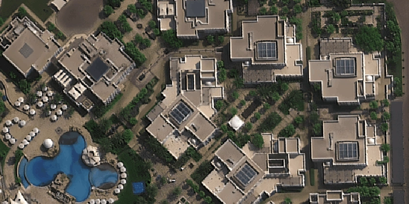 live satellite view of my house in real-time