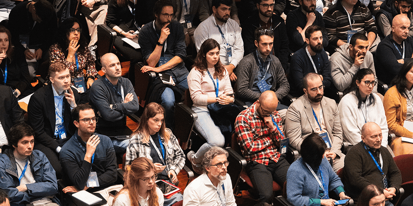 attendees of the Terra Em Foco conference