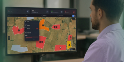 crop risk monitoring