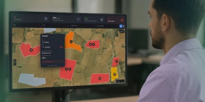 crop risk monitoring