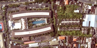 How to get a satellite view of my property?