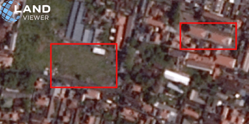 measure property by BlackSky Gen-2 satellite and use it as a baseline photo