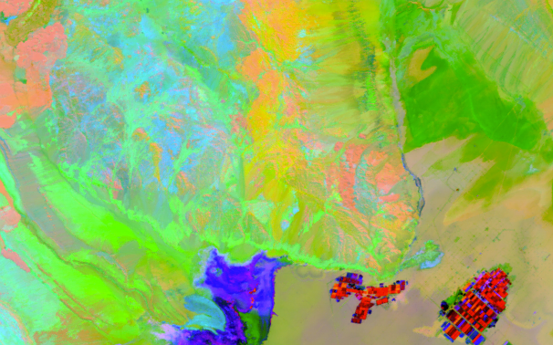 hyperspectral satellite imagery from top providers for mining operations