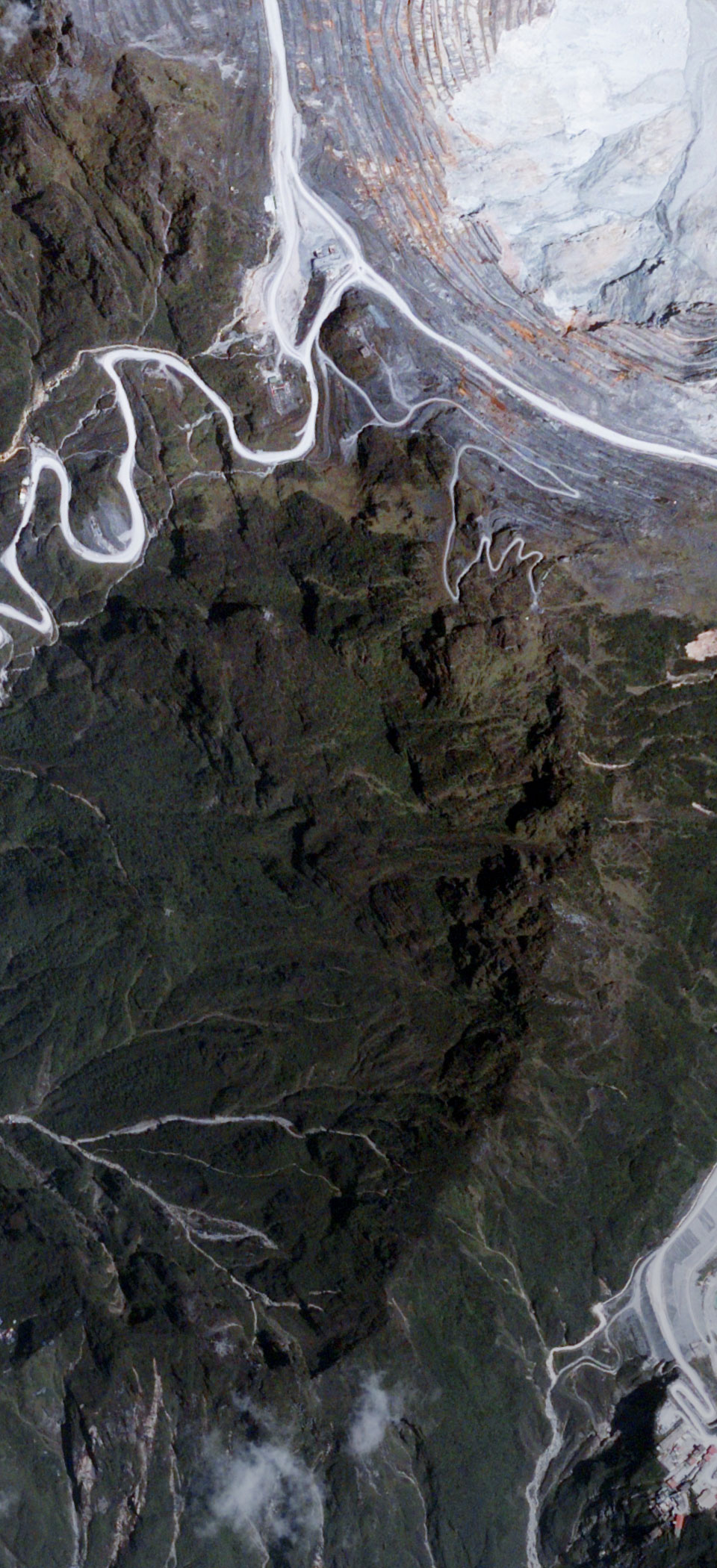 mine and nearby infrastructure monitoring