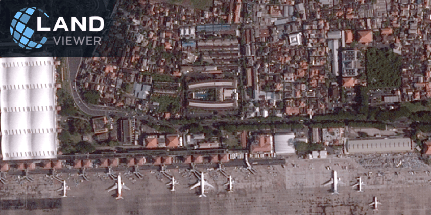 bali airport by BlackSky Gen-3