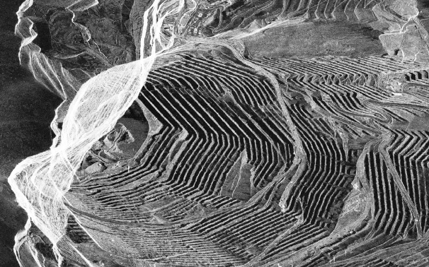slope stability radar data for monitoring mine walls of open-pit even in cloudy areas