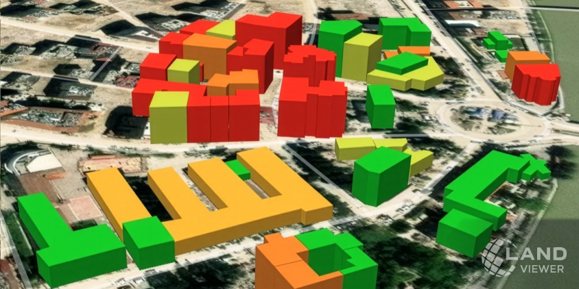 Istanbul area digital surface model (DSM)
