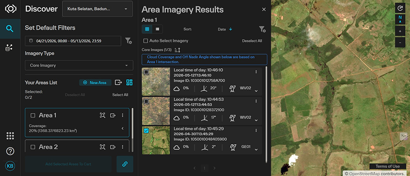 Vantor interface