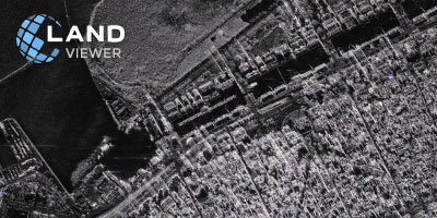 Request SAR data via LandViewer