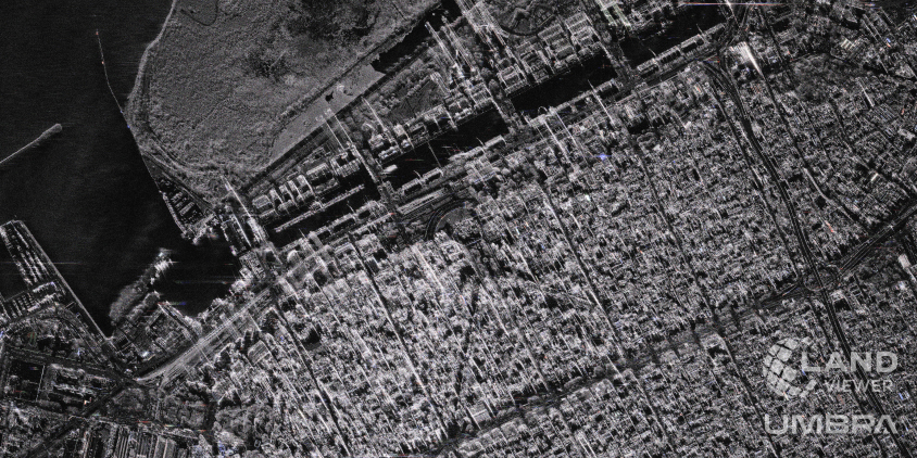 Buenos Aires SAR image example.