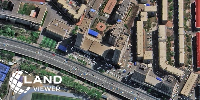 Access hi-res images via LandViewer