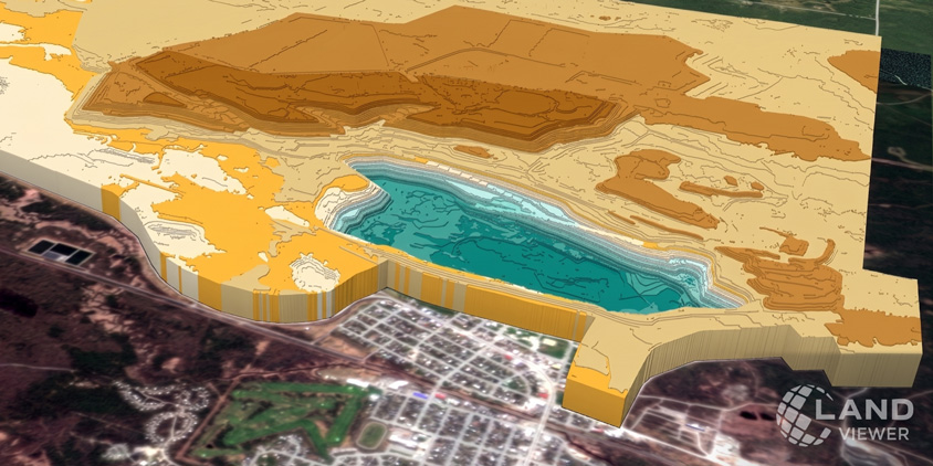 DTM digital terrain model example